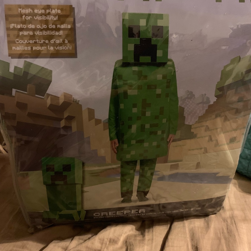 Minecraft creeper costume